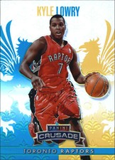2013-14 Panini Crusade Insert Teal #174 Kyle Lowry /249 - NM-MT