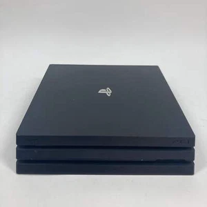 Sony PlayStation 4 Pro PS4 1 TB Console nera sistema di gioco CUH-7015B - Foto 1 di 11