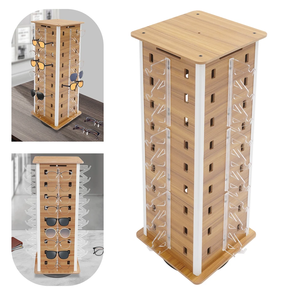 Sonnenbrillenständer Brillenhalter drehbarer Sonnenbrille Aufbewahrung Halter - Bild 1 von 4