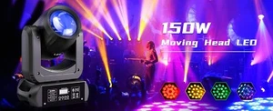LED RGBW Luci DJ Testa Rotante Proiettore Strobo - Afbeelding 1 van 8