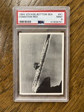 1964 Donruss Voyage To The Bottom Of The Sea #41 Condition Red PSA 9 MINT