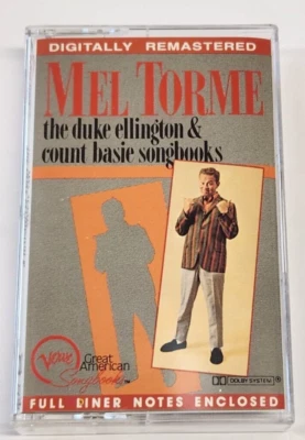 Mel Torme - The Duke Ellington & Count Basie Songbooks (1984 Cassette) - New - Image 1 of 3