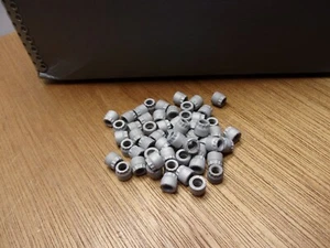 (Qty.48) SPS 10-32 Aluminum Nut Anodized 12 Pt. Drive Aviation NAS4445DD06 USA - Picture 1 of 6