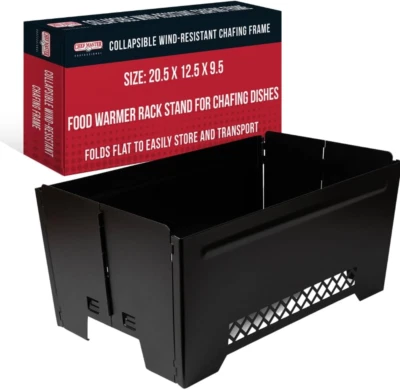 Paquete de 1 soporte para estante para platos de frotamiento, soporte para estante para platos calentador de alimentos, calentador de alimentos para Gat Foto 1 de 4