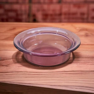 VISION Cranberry Round Casserole No Lid V-30-B Corning USA 24oz 750mL Visions - Picture 1 of 4