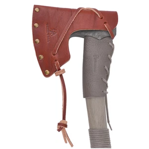 Brown Leather Hatchet Axe Head Cover Sheath , Leather Axe Hatchet Protectors - Foto 1 di 47