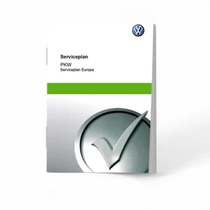 VW Volkswagen German Service Booklet 7 Models - Picture 1 of 4