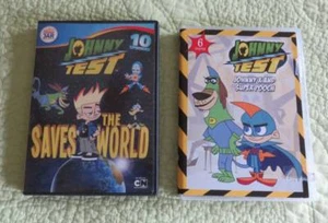 Lot JOHNNY TEST Super Pooch Saves World DVD 4+ Hours TV Cartoon Network Children - Picture 1 of 2