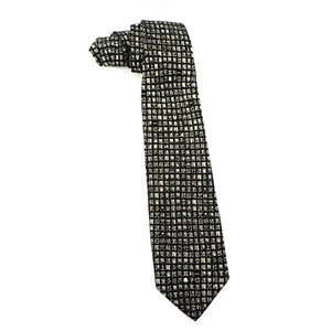 Rene Chagal Herren Krawatte italienisches Design chinesische Kalligraphie Bodhisattva - Bild 1 von 8