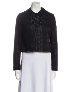 Yigal Azrouel Abendjacke Schurwolle Größe 6 Made In Italy Neu ohne Etikett - Bild 1 von 11