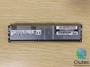 SK hynix 64GB DDR3L PC3L -10600L-9-12-E0 8Rx4 RAM Memory HMTA8GL7AHR4A-H9 M2 AB - Picture 1 of 1