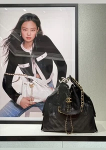 New 25S CHANEL Black Caviar Large Hobo Tote 25 Bag Gold Hardware 💕 Sold Out - Picture 1 of 8