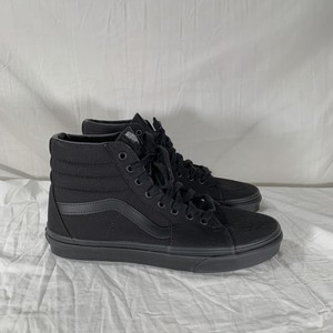 vans sk8hi all black