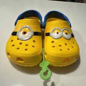 Zapatos de playa para niños Croc Minions niños y niñas Zapatillas Sandalias Sin zapatillas - Imagen 1 de 6