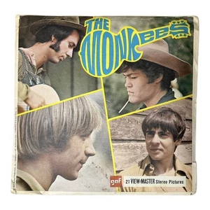 1967 Monkees View Master Packet B493 set 3 bobine e libro show TV musica rock roll - Foto 1 di 7