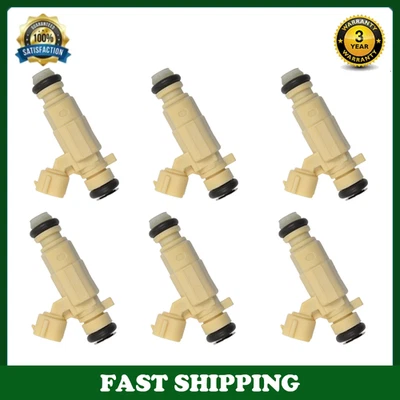 6件装燃油喷射器适用于HYUNDAI TIBURON 2.0L L4 2003 2004 2005 2006 2007 2008 美国 — 第 1/4 张图片