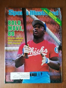 Sports Illustrated July 14 1986 Bo Jackson Baseball Over Football 325 - Picture 1 of 2