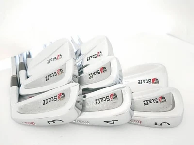 Willson Right Handed Iron Set STAFF PROGRESSIVE 3-9,P Steel Shaft - Image 1 of 4