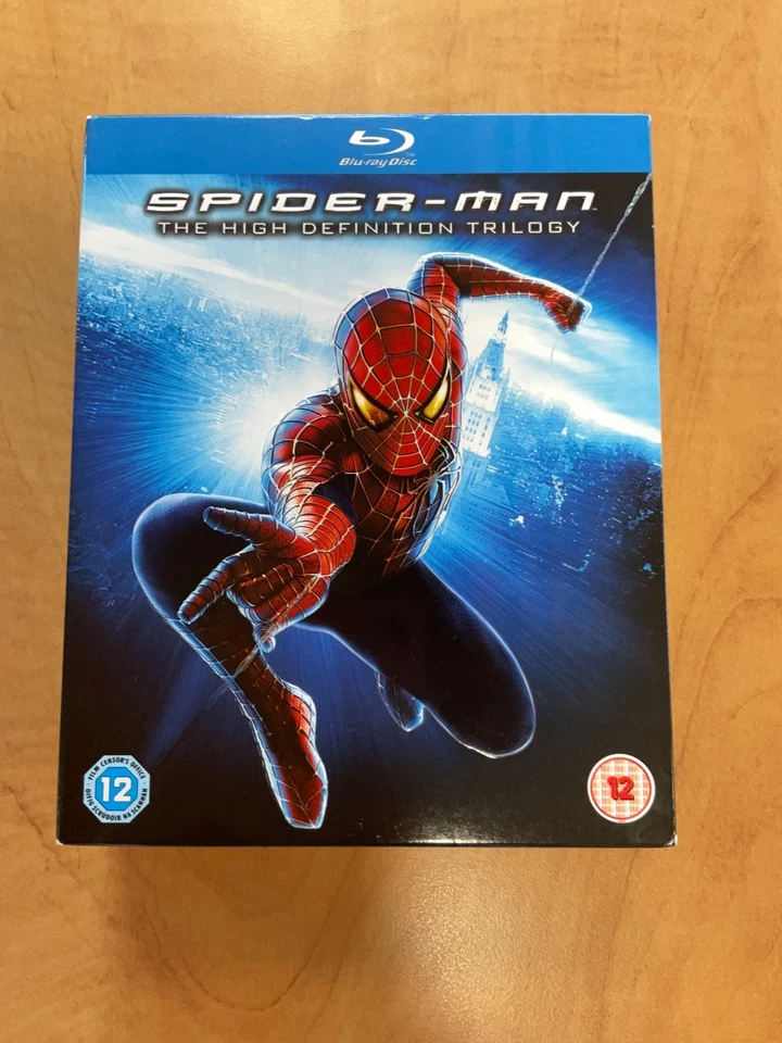 Spider-Man Trilogy (Box Set) Action Adventure Blu-ray 2007 Sam Raimi - Image 1 of 1