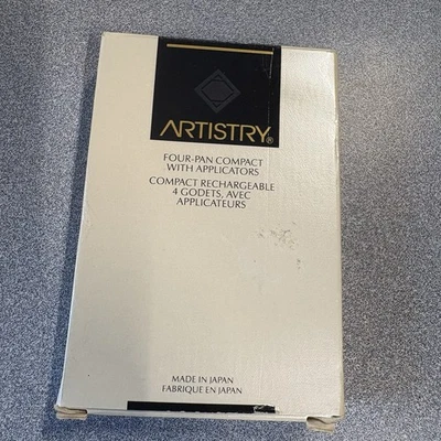 Amway Artistry 4 кастрюли компактный с аппликаторами новый в оригинальной коробке - Изображение 1 из 4