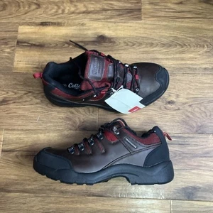 Cotton Traders Wanderschuhe wasserdicht braun Leder UK 9 neu mit Etikett - Bild 1 von 17