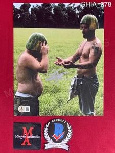 Shia LaBeouf autographed signed 8x10 photo The Peanut Butter Falcon Beckett COA - Picture 1 of 1