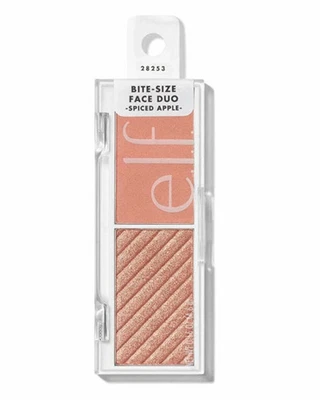 e.l.f. Bite Size Face Duo Highlighter Blush, Spiced Apple - Image 1 of 2