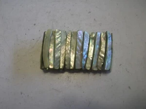 VINTAGE NATURAL SHELL BRACELET - Picture 1 of 2