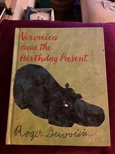 Veronica and the Birthday Present, 1971 1st Ed, HC by Roger Duvoisin - Picture 1 of 7