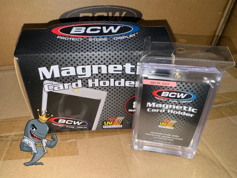 BCW Magnetic 360pt Card Holder 8ct Box - $3.40/Magnet FREE SHIP - Image 1 of 1