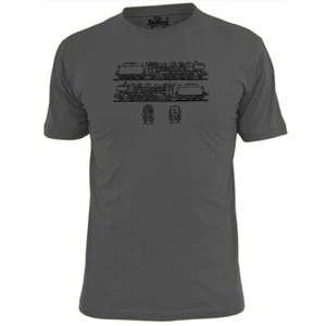 Camiseta para hombre BR 41 Locomotora Train Planprint - Imagen 1 de 3