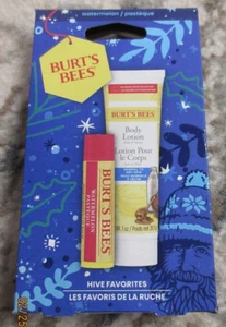 Burts Bees Watermelon Lotion and Lip Balm - Picture 1 of 4