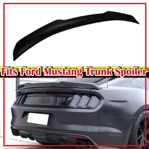 15-23 Painted Fit For Ford Mustang V6 Gt V Type Rear Trunk Boot Spoiler Wing Top - Foto 1 di 1