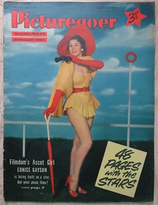 PICTUREGOER 6/18/1955 ~EUNICE GAYSON (CVR)/JAMES DEAN/JOAN COLLIN/BURTON/TONY C. - Picture 1 of 17