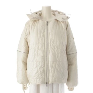 MONCLER 24 años Willow Smith HAISSA 2 vías corta plumón chaqueta exterior blanco 0 - Imagen 1 de 18