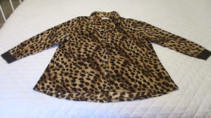 PETER ALEXANDER SIZE 20-22 WINTER PYJAMA TOP, FLUFFY AND SOFT - Picture 1 of 10
