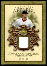 2007 Upper Deck Artifacts MLB Apparel Jonathan Papelbon 158/199 Boston Red Sox