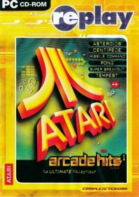 ATARI RETRO ARCADE COMPILATION - Asteroids Centipede Pong PC CD-ROM Brand New - Image 1 of 2