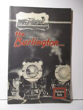 1933 THE BURLINGTON... Railroad CHICAGO WORLD'S FAIR - 36 Page Book # 5170