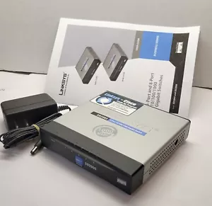 Linksys SD2005 5-Port 10/100/1000 Gigabit Switch Ver 2.2 Business Series Cisco - Picture 1 of 7