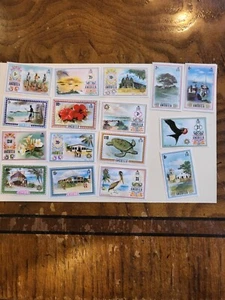 Stamps Anguilla Scott #145-60 h - Picture 1 of 1