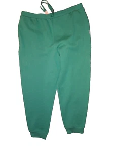Womens Victoria secret XXL green jogger pants NWT NEW sweatpant jogging pant - Picture 1 of 2