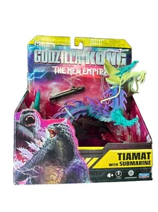 ✅✅✅Godzilla x Kong The New Empire TIAMAT with SUBMARINE 7" Action Figure NIB NEW - Picture 1 of 6