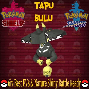 Pokemon Tapu Bulu Legendary 6IV 🙂 Brillante 🙂 Listo para la Batalla Mejores vehículos eléctricos y Nature Home - Imagen 1 de 5