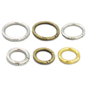 Anillos Clip a Presión Gatillo Puerta de Resorte Anillo O Llavero Hebilla Bolsa Accesorios - Imagen 1 de 4