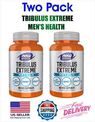 Pack de dos cápsulas Tribulus Extreme 90 - rendimiento masculino y vitalidad EXP 7/26 Foto 1 de 2