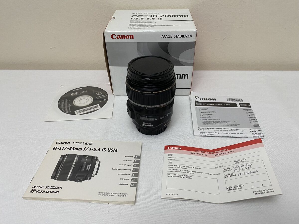 Canon EF-S 17-85mm Focal Camera Lenses for sale | eBay Canon EF-S 17-85mm Focal Camera Lenses for sale | eBay