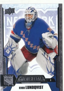 Tarjeta base 19/20 2019/20 UD Credentials #31 Henrik Lundqvist - New York Rangers - Imagen 1 de 1