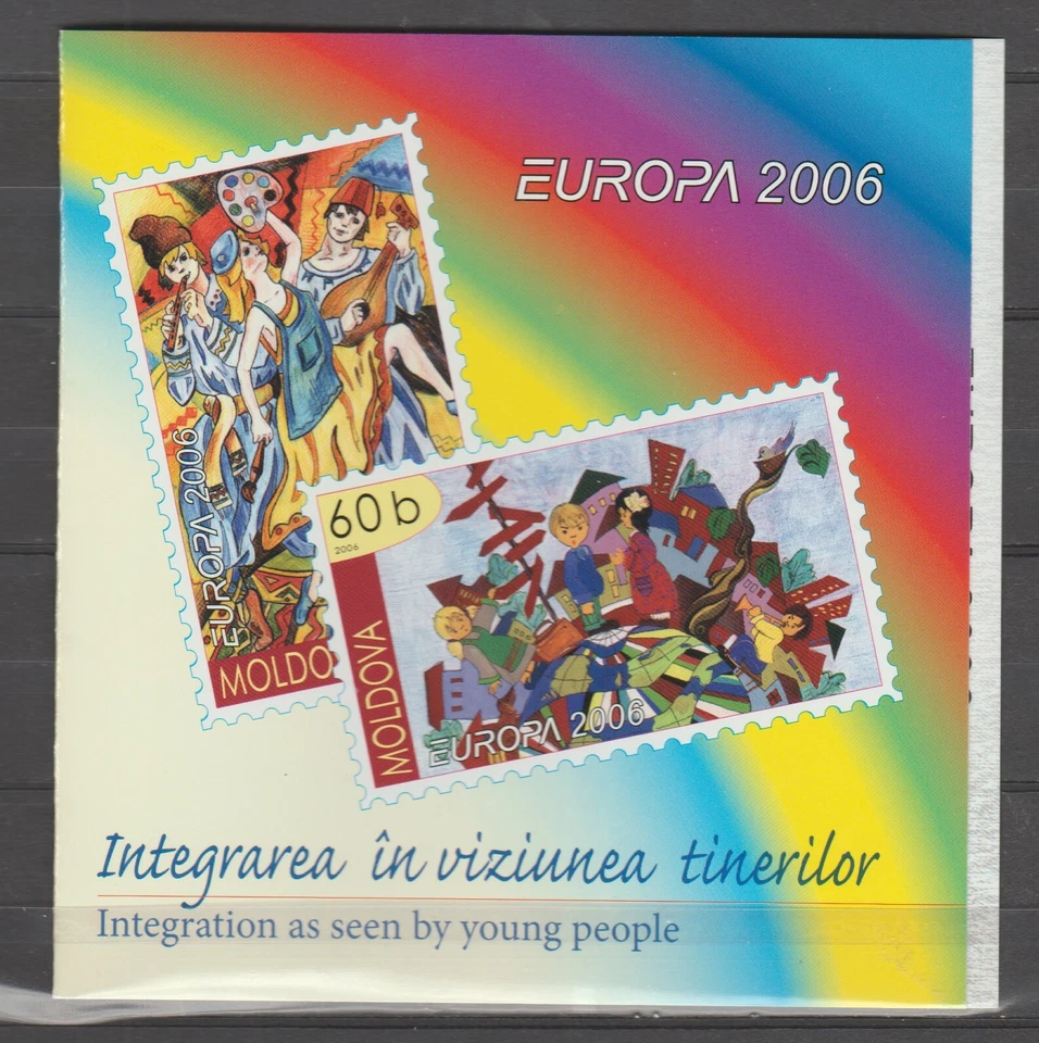 S36006 Moldavia 2006 Europa Cept Mnh Folleto Integrazione Foto 1 de 1