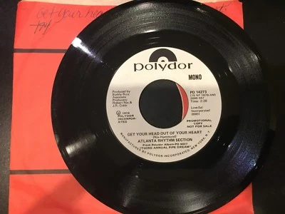 ATLANTA RHYTHM SECTION Get Your Head Out If Your Heart Soul  45 Promo  NM - Image 1 of 4